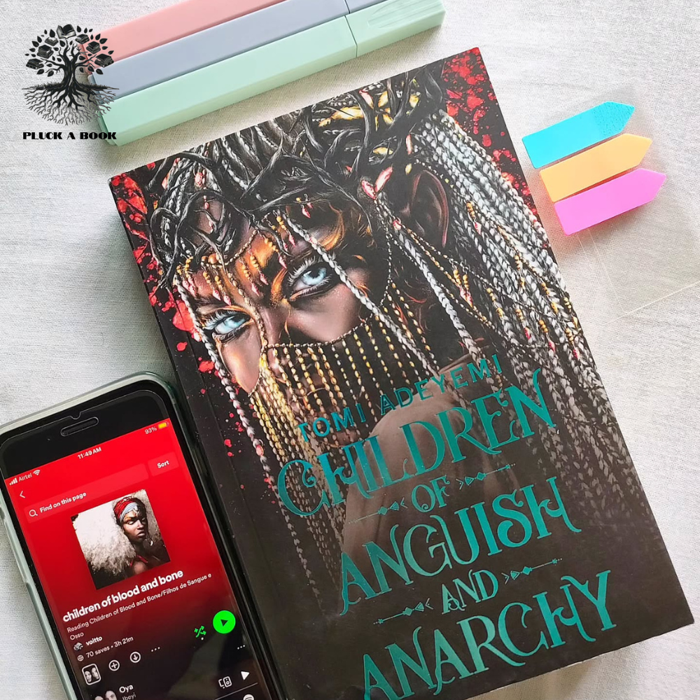 CHILDREN OF ANGUISH AND ANARCHY: Legacy Of Orisha Series (Book 3) by Tomi Adeyemi