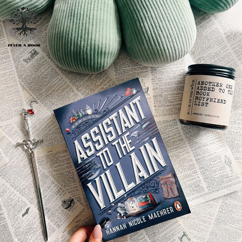 ASSISTANT TO THE VILLAIN: Assistant To The Villain series (Book 1) by Hannah Nicole Maehrer