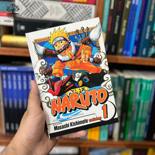 MASASHI KISHIMOTO 5 Books Collection ( NARUTO Vol.1, NARUTO Vol.2, NARUTO Vol.3, NARUTO Vol.4, NARUTO Vol.5)