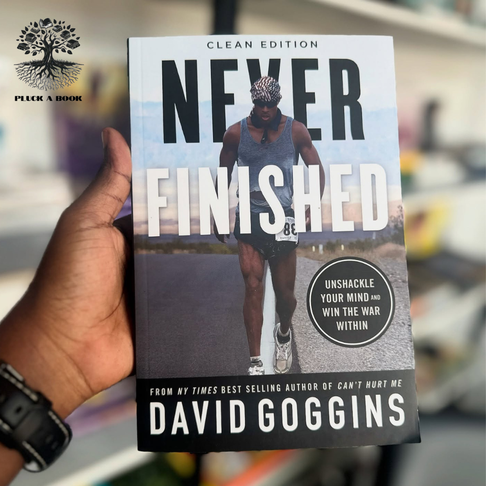 NEVER FINISHED: Unshackle Your Mind and Win the War Within by David Goggins