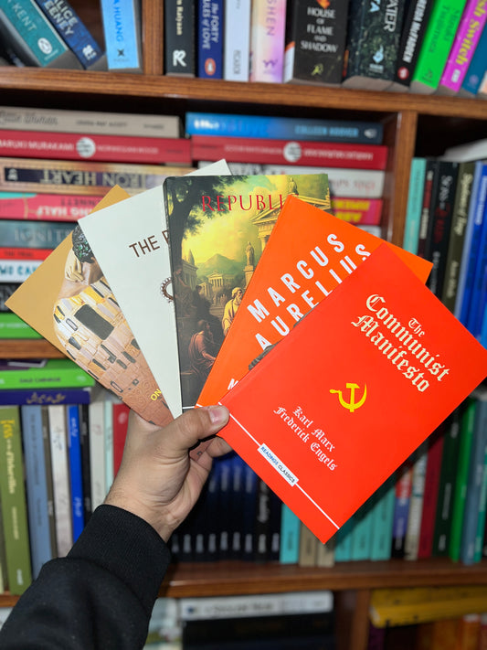 PHILOSOPHY TOP SELLING 10 Books (The prince, Art of rhetoic, Communist manifesto, Birth of tragedy, Common sense, Republic, Meditations, On the genealogy, Beyond good and evil, Conquest of happiness)