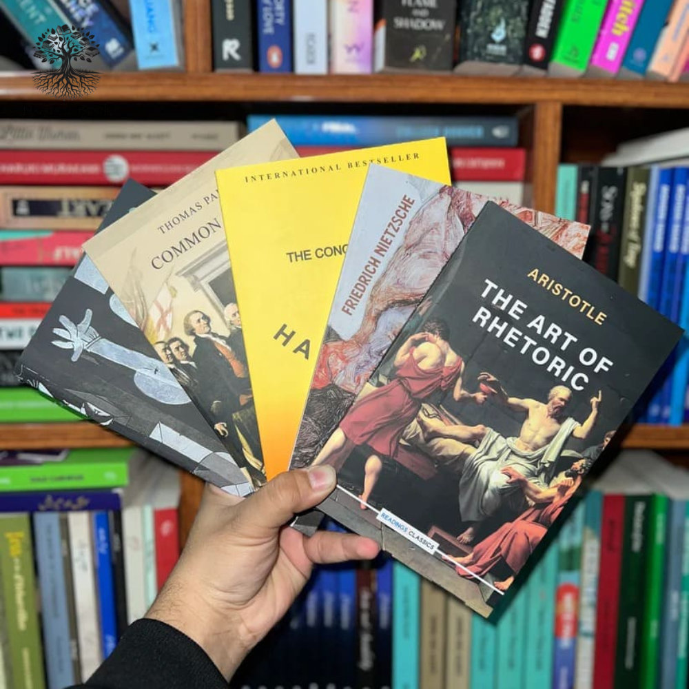 PHILOSOPHY TOP SELLING 10 Books (The prince, Art of rhetoic, Communist manifesto, Birth of tragedy, Common sense, Republic, Meditations, On the genealogy, Beyond good and evil, Conquest of happiness)