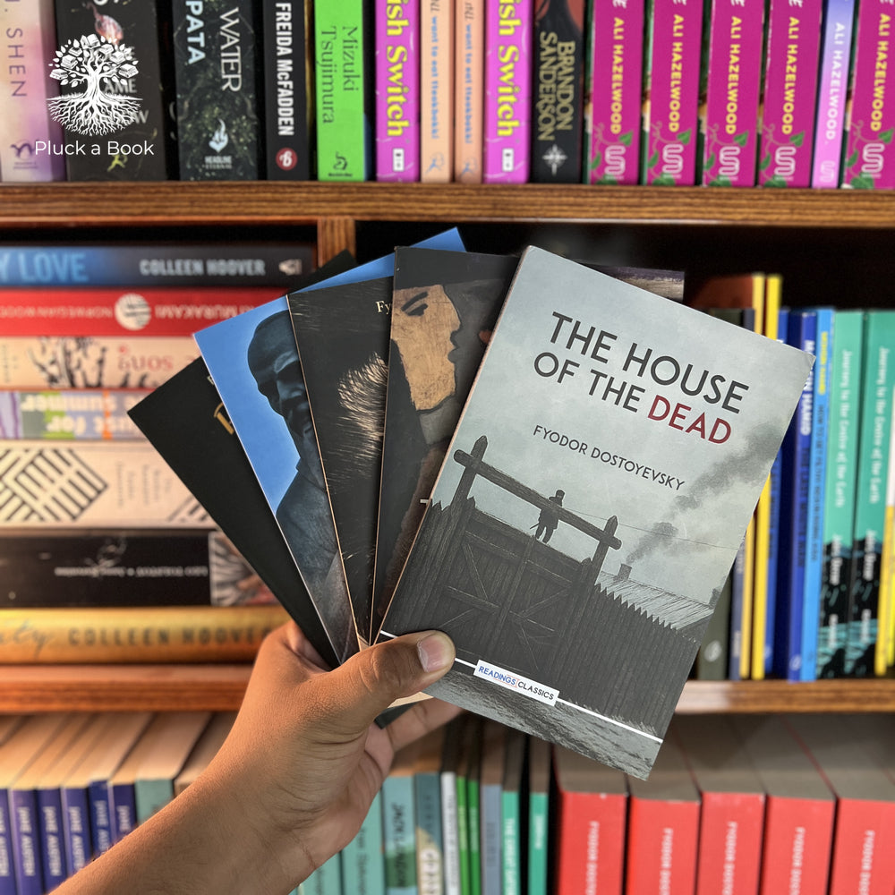 FYODOR DOSTOYEVSKY TOP SELLING 10 Books Collection (White Nights, Crime and Punishment, Notes From The Underground, Meek One, The Gambler, The House of the Dead, Poor Folk, Eternal Husband, Landlady, The Collected Short Stories)