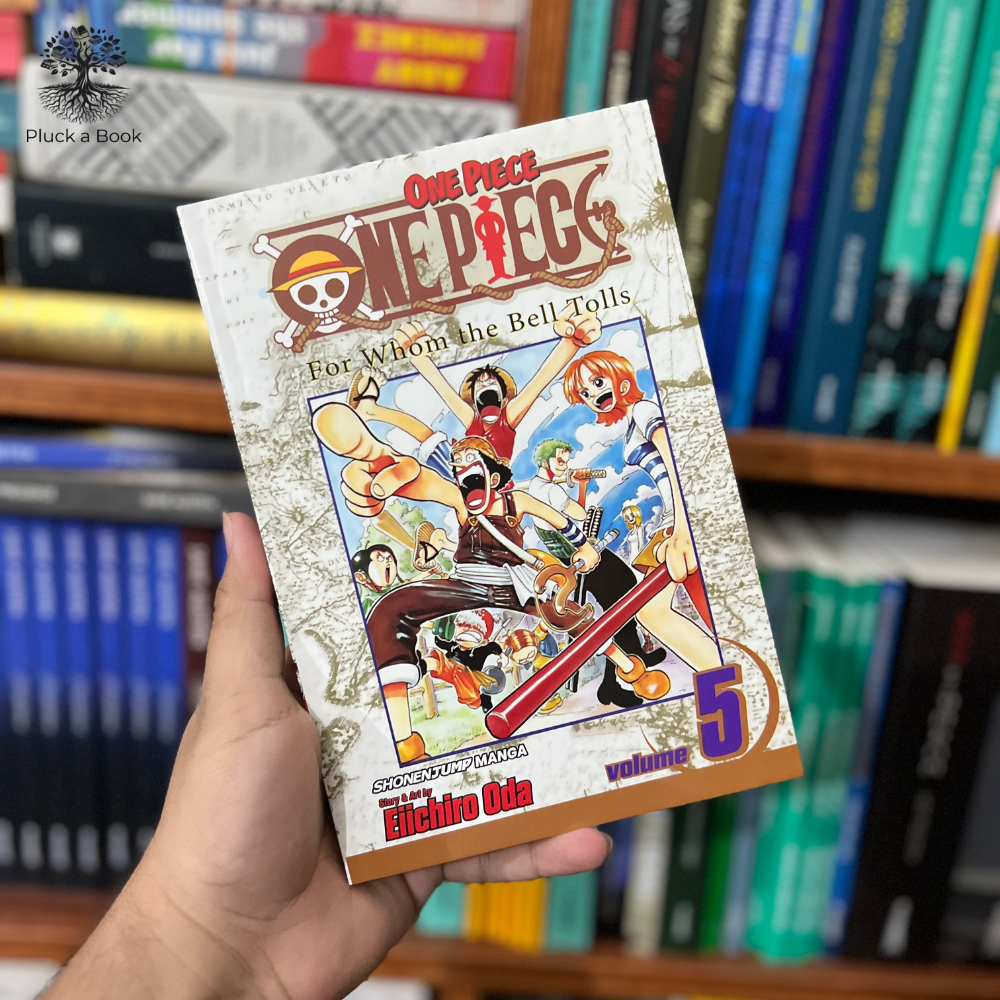 EIICHIRO ODA 5 Books Collection (ONE PIECE Vol.1, ONE PIECE Vol.2, ONE PIECE Vol.3, ONE PIECE Vol.4 ONE PIECE Vol.5)
