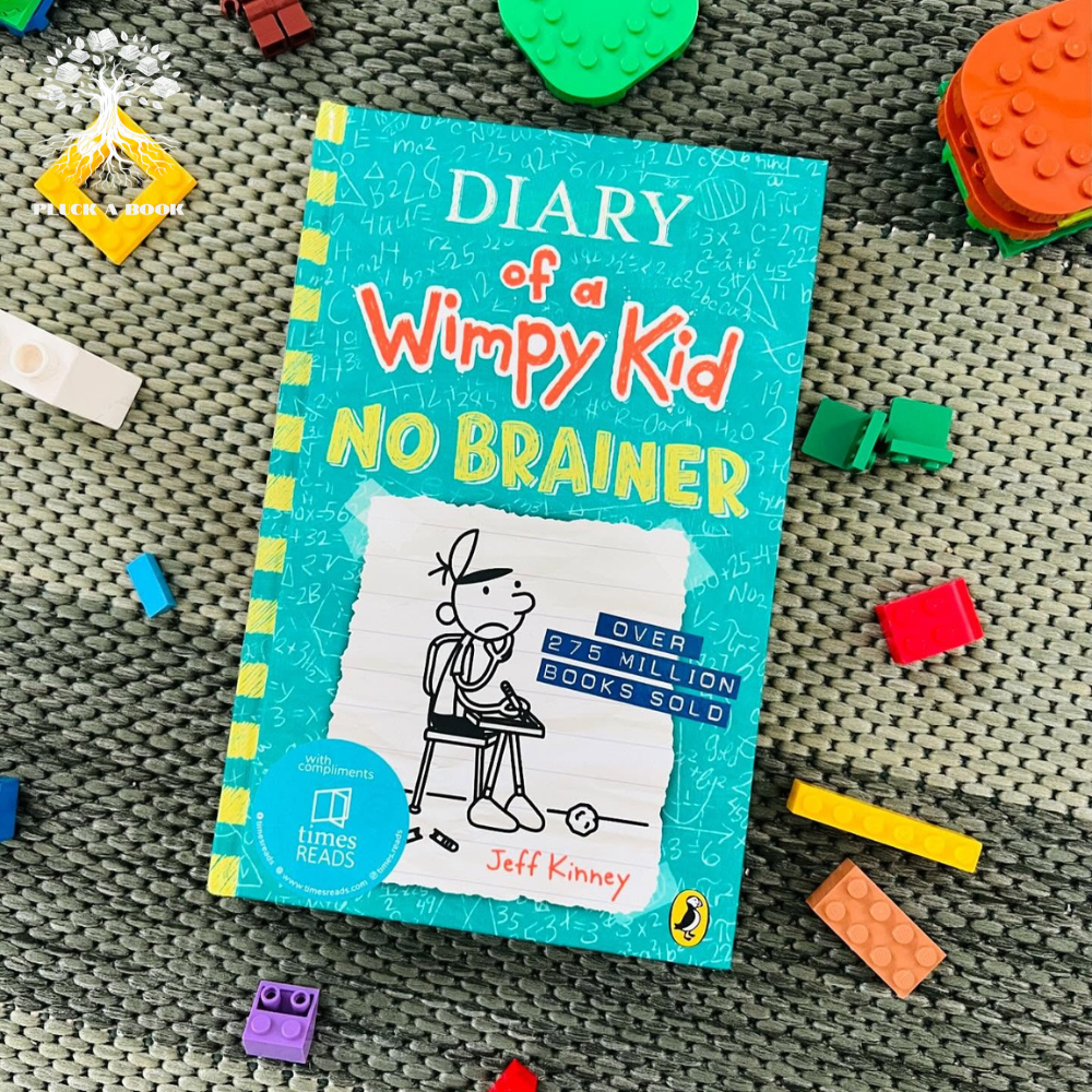 NO BRAINER: Diary Of A Wimpy Kid series (Book 18) by Jeff Kinney