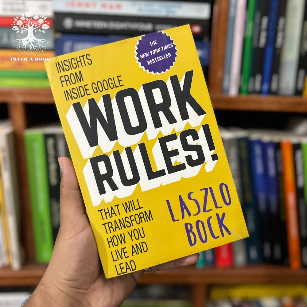 WORK RULES!: INSIGHTS FROM INSIDE GOOGLE THAT WILL TRANSFORM HOW YOU LIVE AND LEAD by Laszlo Bock