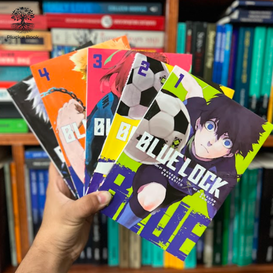 MUNEYUKI KANESHIRO 4 Books Collection (BLUE LOCK Vol.1, BLUE LOCK Vol.2, BLUE LOCK Vol.3, BLUE LOCK Vol.4)