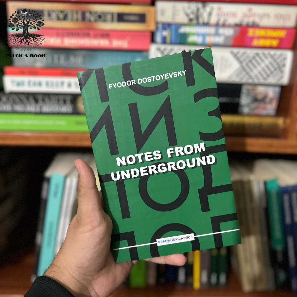 FYODOR DOSTOYEVSKY 3 Books Collection (Crime and Punishment, White Nights, Notes From Underground)